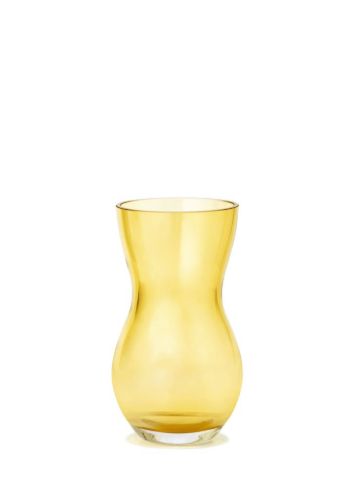 Holmegaard Calabas Vase H: 16 cm - Amber OUTLET