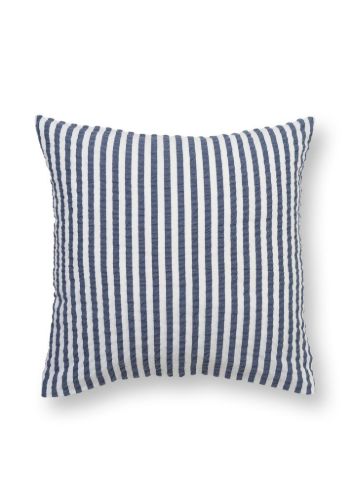 Juna Bæk&Bølge Pudebetræk 63x60 cm - Mørk Blå/Hvid OUTLET