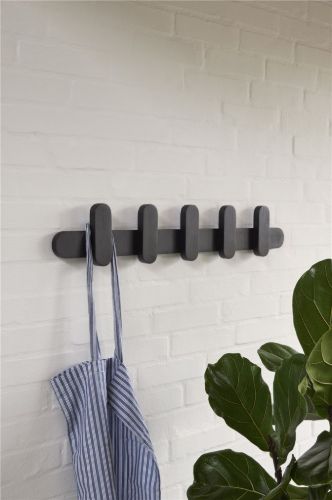 Hübsch Merry Coatrack B: 80 cm - Black 