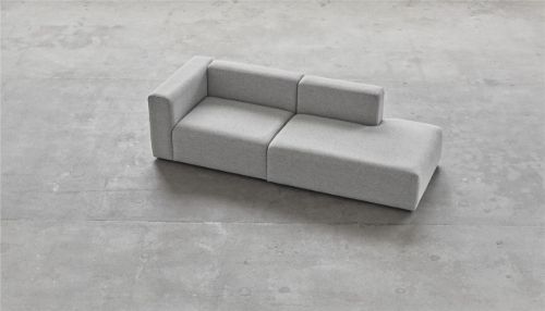 HAY Mags 2,5-Sitzer-Kombination 2, linkes Ende, L: 246,5 cm – Hallingdal 116