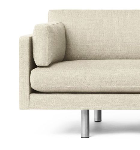 Erik Jørgensen EJ220 2062 2 Pers. Sofa 100 L: 212 cm - Osumi 40/Chrom