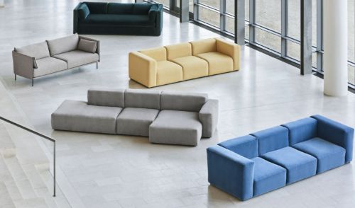 HAY Mags Soft 3-Sitzer-Kombination 1 L: 278,5 cm – Re-Wool 758