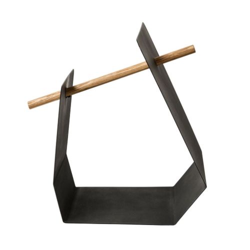 Andersen Furniture Edge Zeitschriftenhalter H: 45 cm - Metall/Eiche