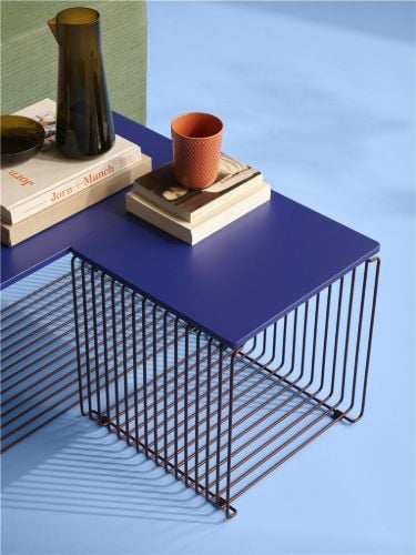 Montana Panton Wire Deckplatte Single 1,2x34,8x25,7 cm - 05 Black