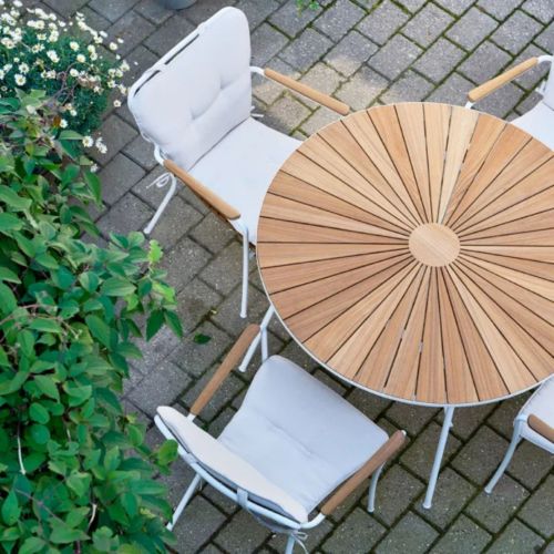 Mandalay Vollkissen für Daisy Gartenstuhl 4er-Set – Khaki