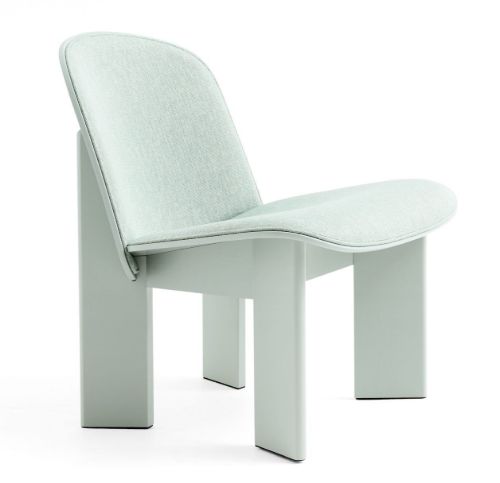 HAY Chisel Lounge Chair Polstret  - Eucalyptus Lacquered Beech/Metaphor-023
