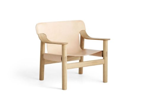 HAY Bernard Loungestol  - Oak Lacquered Solid Oak/Nature