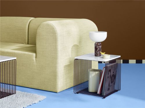 Montana Panton Wire Single 34,8x34,8x25,7 cm - 05 Schwarz