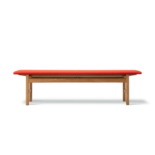 Fredericia Furniture 3172 Mogensen Sædepolstret Bænk L: 171,5 cm - Remix Tekstil/Olieret Eg