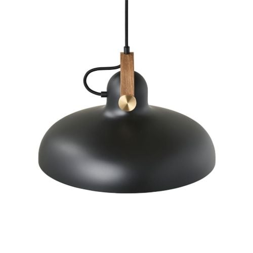 Le Klint 162 Carronade II Pendelleuchte Large Ø: 40 cm - Aluminium/Geräucherte Eiche