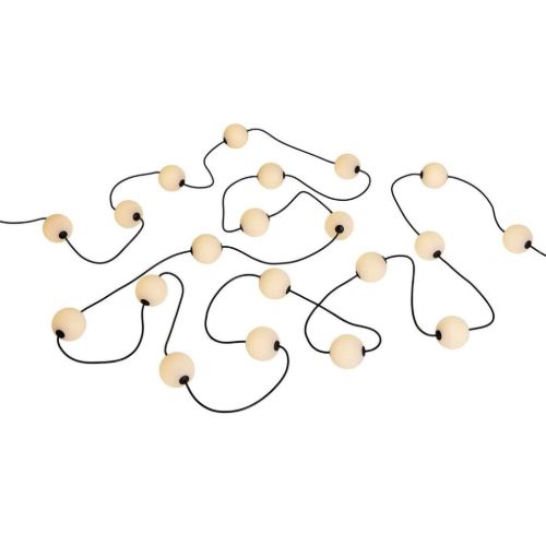 LOOM Design MISS Garland 20 L: 1434 cm - Sort/Hvid