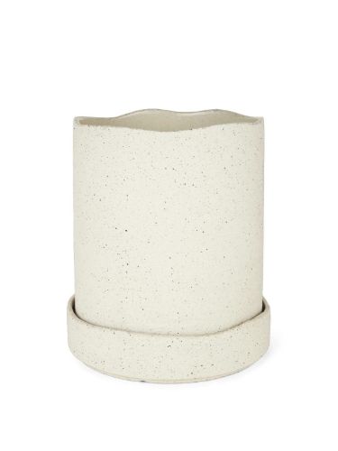 Ferm Living Uneru Pot Ø: 16 cm - White