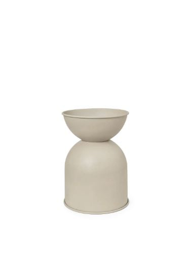 Ferm Living Sanduhrtopf Klein Ø: 30 cm – Kaschmir