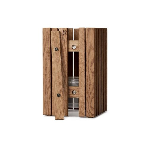Squarely Copenhagen GrowSMALL 14x14 cm - Dunkle Eiche