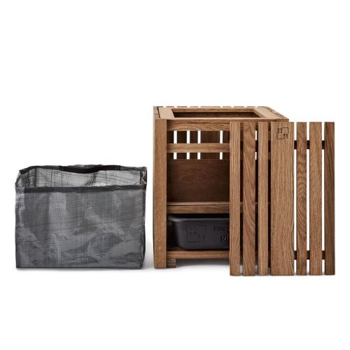 Squarely Copenhagen GrowMORE 35x35 cm - Dunkle Eiche