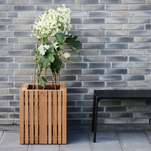 Squarely Copenhagen GrowBIG 45x45 cm - Dunkle Eiche