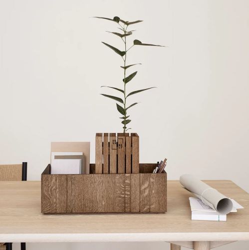 Squarely Copenhagen TableORGANIZER 42x25 cm - Dunkle Eiche