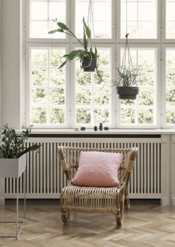 Ferm Living Pflanzkasten 25x60 cm - Hellgrau