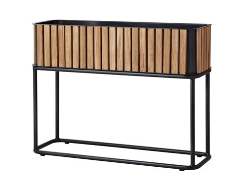 Cane-line Outdoor Combine Plantekasse 83x28 cm - Teak/Lava Grey
