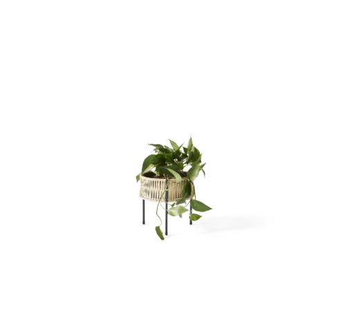 Audo Copenhagen Umanoff Pflanzgefäß H: 27 cm – Rattan