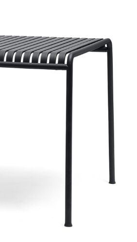 HAY Palissade Tisch 82,5x90 cm - Anthrazit
