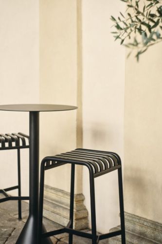 HAY Palissade Barhocker H: 78 cm - Anthrazit