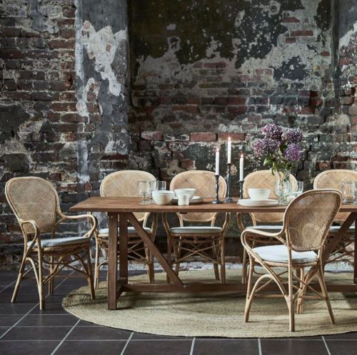 Sika-Design Rossini Stuhl mit Armlehnen SH: 45 cm - Kirsche