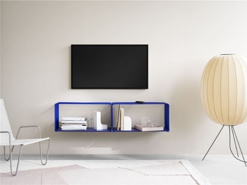 Montana QS Panton Wire Extended 34,8x70x18,8 cm - 43 Chrome