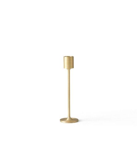 &Tradition SC59 Collect Candleholder H: 18cm - Brushed Brass 