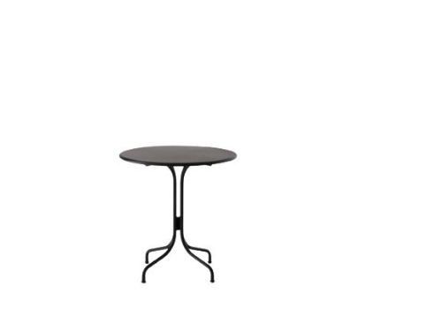 &Tradition Thorvald SC96 Space Copenhagen Outdoor Café Table Ø: 70 cm - Warm Black