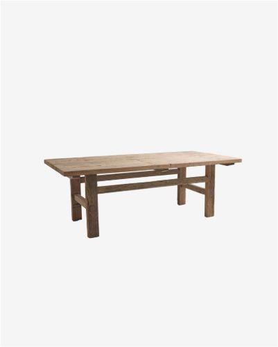 Nordal Palora Couchtisch L: 128 cm – Recyceltes Holz