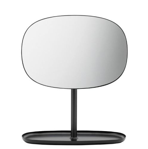 Normann Copenhagen Flip Mirror H: 34,5 cm - Black