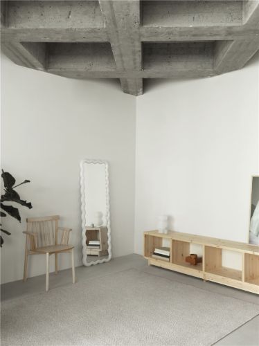 Normann Copenhagen Illu Spiegel 160x55 cm - Weiß