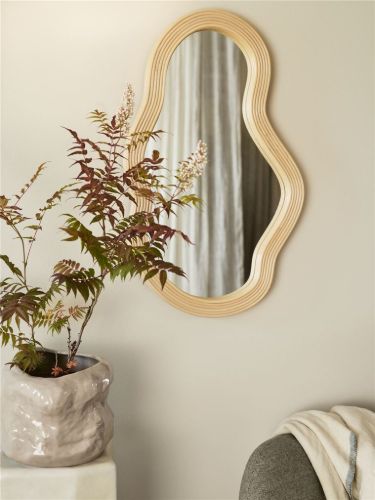 Ferm Living Teichspiegel - Mittel - Rattan - Natur