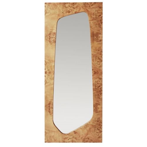 Ferm Living Folia Mirror H: 135 cm - Natural Burl