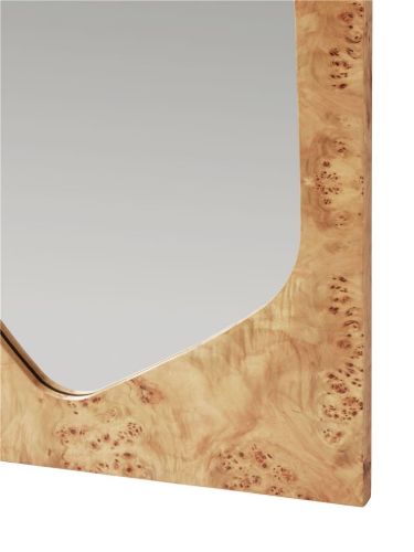 Ferm Living Folia Spiegel H: 135 cm - Natürliches Wurzelholz