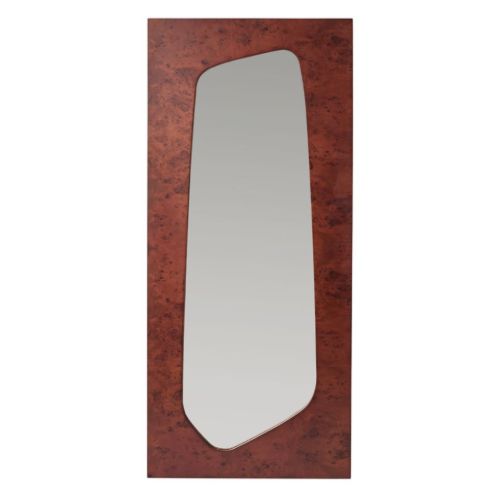 Ferm Living Folia Mirror H: 135 cm -Dark Stained Burl