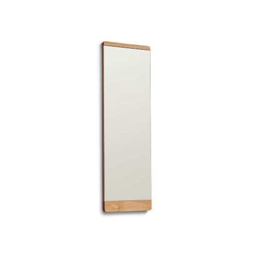 Form & Refine Rim Vægspejl H: 110 cm - Naturolieret Eg