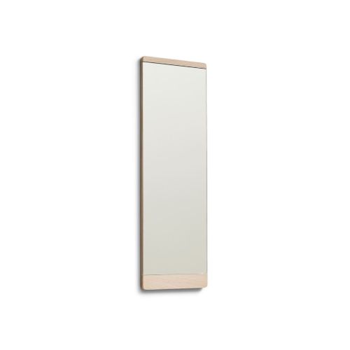 Form & Refine Rim Vægspejl H: 110 cm - Hvidolieret Eg