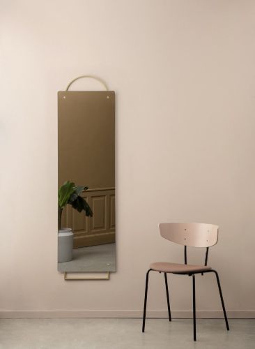 Ferm Living Adorn Spiegel H: 159 cm – Messing