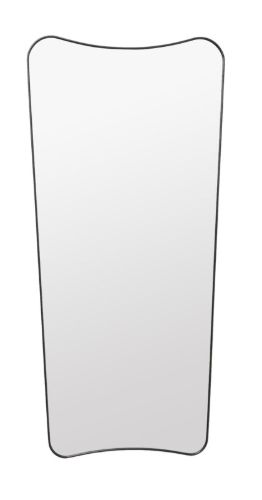 GUBI F.A. 33 Wall Mirror 70x146 cm - Black Brass
