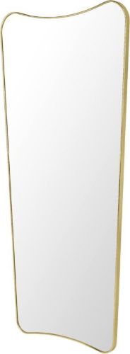 GUBI F.A. 33 Wall Mirror 70x146 cm - Polished Brass Base 