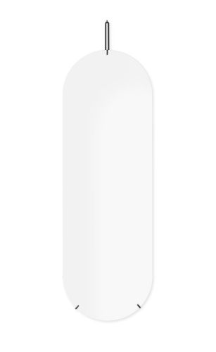 Moebe Wall Mirror H: 133 cm - Black