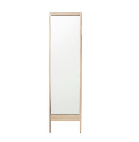 Form & Refine A Line Mirror 52x195 cm - White Oiled Oak