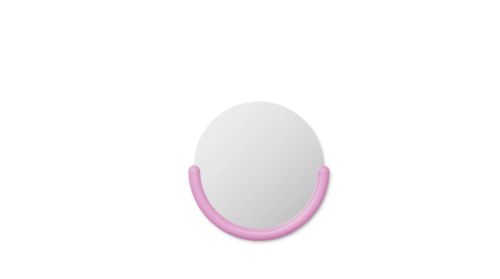 Normann Copenhagen Bogin Spejl L: 40 cm - Pink