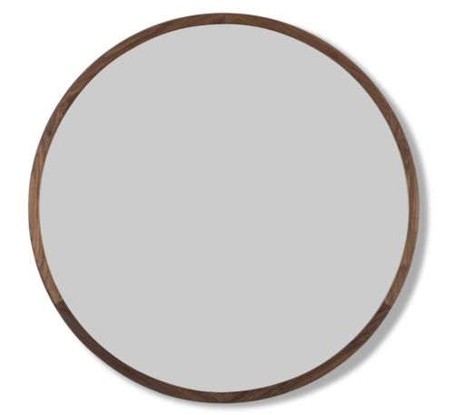 Fredericia Furniture 8320 Silhouette Spejl Ø: 100 cm - Valnød