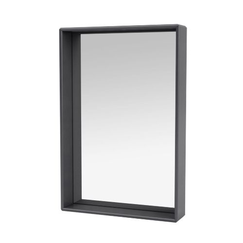 Montana Accessories Shelfie Spejl med hylde 46,8x69,6 cm - 36 Coal