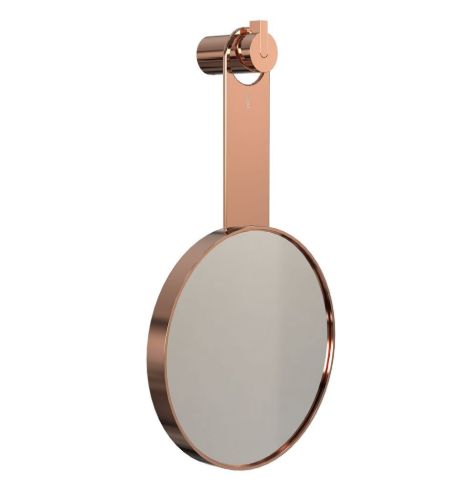 FROST NOVA2 Kosmetikspiegel N1982 Ø: 15,6 cm – Poliertes Kupfer