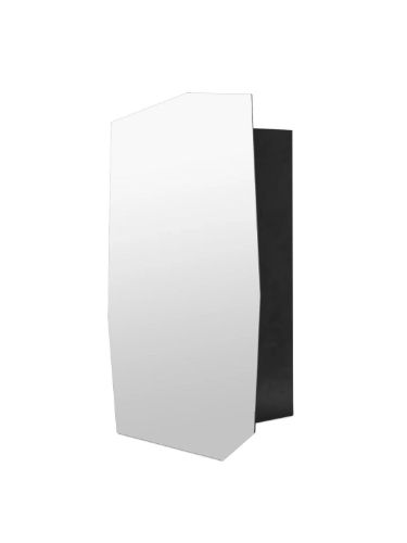 Ferm Living Shard Spiegelschrank H: 45,5 cm - Schwarz