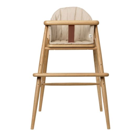 Ferm Living Muru Hochstuhl-Kissen - Baumwolle/Sand